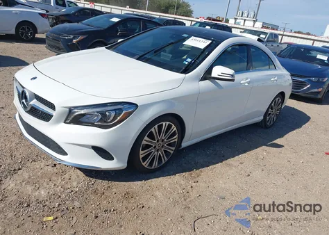 2018 Mercedes-Benz Cla 250 z USA, uszkodzony, nr VIN WDDSJ4EB8JN671207